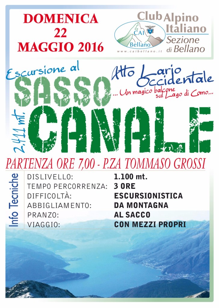 Sasso Canale